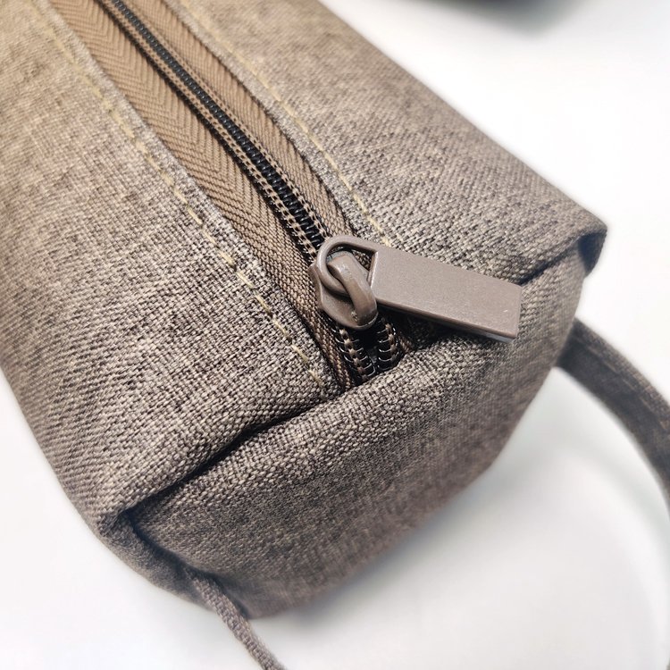 Étui de rangement de papeterie, pochette d'école longue et souple à fermeture éclair, trousse à crayons