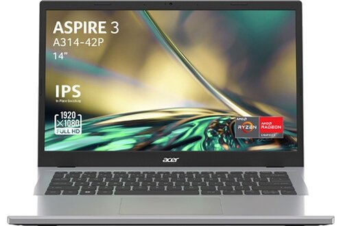 PC portable Acer Aspire A314-42P-R05X 14″ WUXGA AMD Ryzen 7 5700U – 16 Go RAM – 512 Go SSD – AMD Radeon Graphics