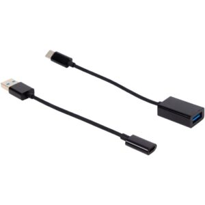 Adaptateurs USB‑C Lab31 – Kit 2 pièces USB‑C ↔ USB‑A, 5 Go/s
