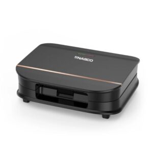 Nasco Appareil à Sandwich Cool Touch 700 W – 2 Sandwichs – Noir