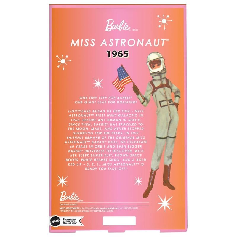 Poupée Barbie Astronaute - Exploratrice de l Espace - Tenue Scientifique - Miss Astraunaute
