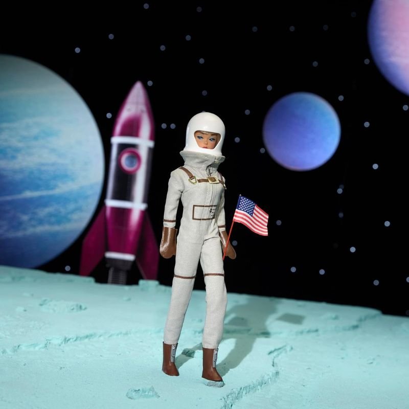 Poupée Barbie Astronaute - Exploratrice de l Espace - Tenue Scientifique - Miss Astraunaute