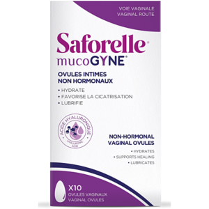 Mucogyne Ovules Intimes Non Hormonaux - Boîte de 10 Ovules Vaginaux